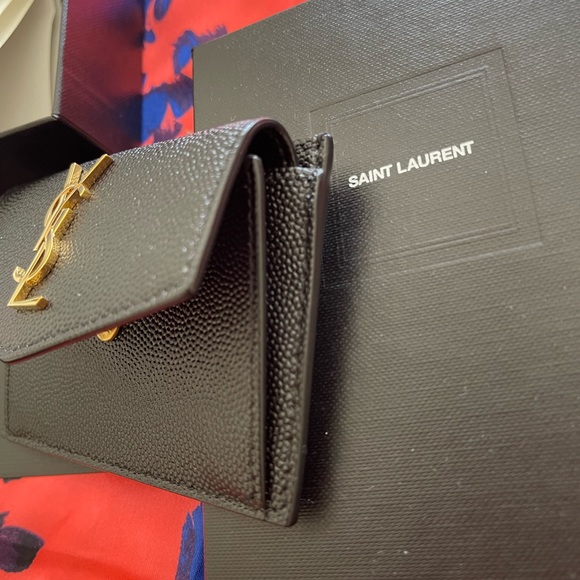 SAINT LAURENT UPTOWN FLAP CARD CASE - Picture 4 of 6